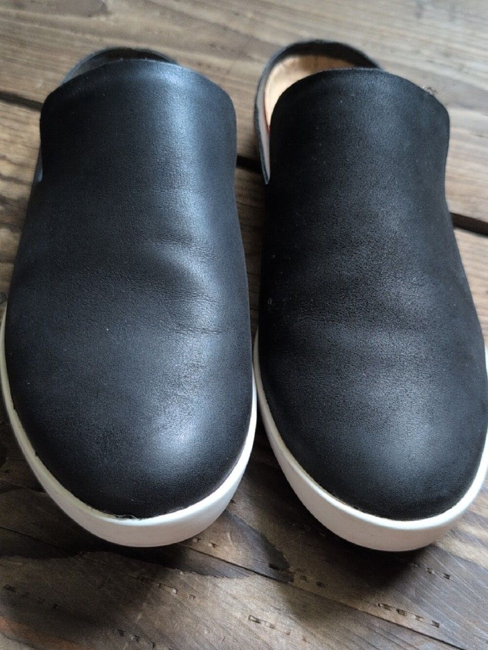 Kork-Ease Women's Black Slip-On Leather Mules US7 - Picture 2 of 8